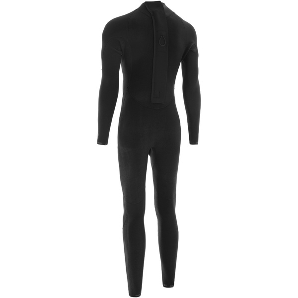 2026 Nyord Mens Solu Yulex 3/2mm Back Zip Fl Wetsuit SOLM32FLBZ001 - Black